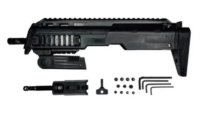 CTM AP7 SUB Replica SMG Conversion Kit For AAP01 Pistol Black