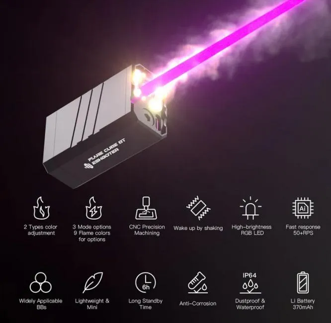 Eshooter Flare Cube BT Tracer Unit Black