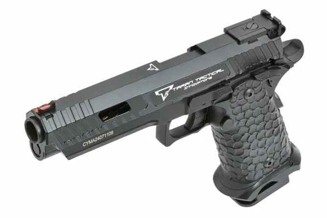 CM138S TTI JW3 Combat Master Black MOSFET Pistole 0,5 Joule 14J