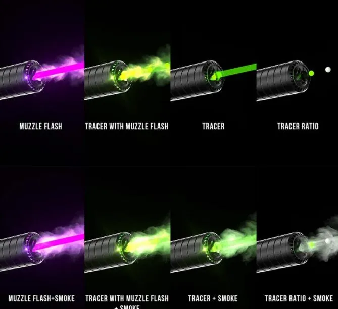 Eshooter Flare Smokey BT Tracer Unit SILO EDITION mit Rauchgenerator & Crono Unit