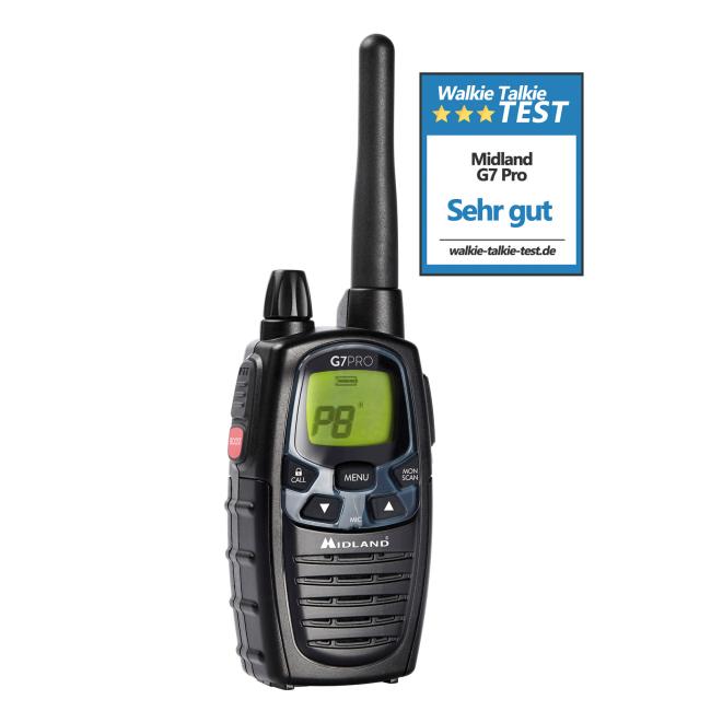 Midland G7 Pro Funkgerät, Single, 16 Kanäle