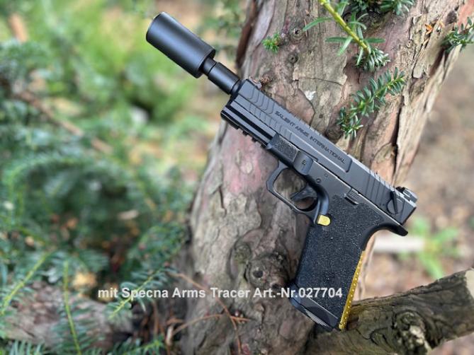 Cyma CM135 "SAI BLU" Black/Gold Pistole 0,5 Joule AEP