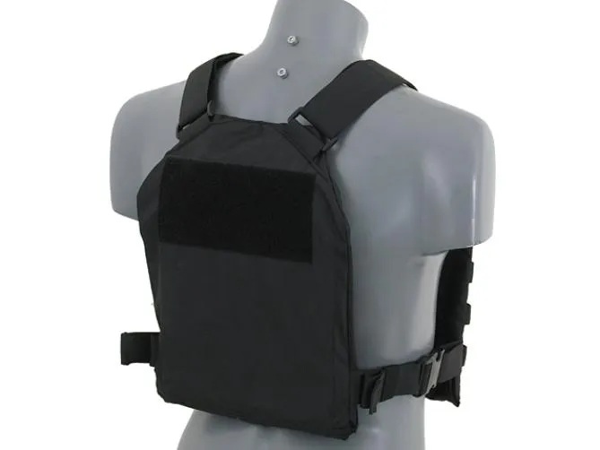 Einfacher Plattenträger mit Dummy-Weichplatteneinsätzen - Black