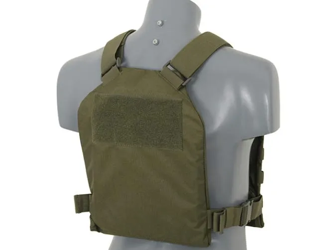 Einfacher Plattenträger mit Dummy-Weichplatteneinsätzen - Olive