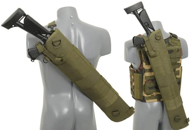 8 Fields Backbag Scabbard for Shotgun OD Olive