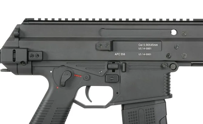 Double Eagle B&T APC 556 ETU Black 0,5 Joule AEG