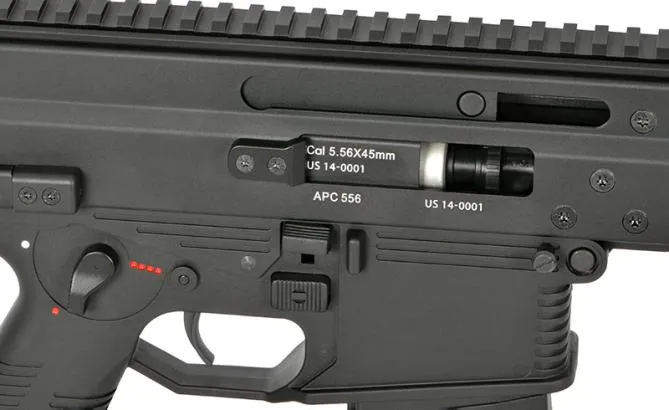 Double Eagle B&T APC 556 ETU Black 0,5 Joule AEG