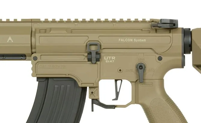 Double Eagle Aeroknox M918G Tan UTR EK47 E.T.U FCS System 0,5 Joule AEG