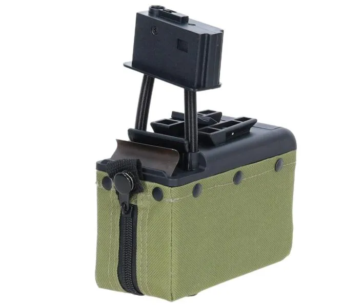 Specna Arms Box-Mag 1500 Rds, Elektric Ranger Green for M249