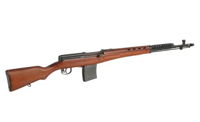 Snowwolf (ST) SVT-40 Karabiner Real Wood AEG 0,5 Joule ab 14J.