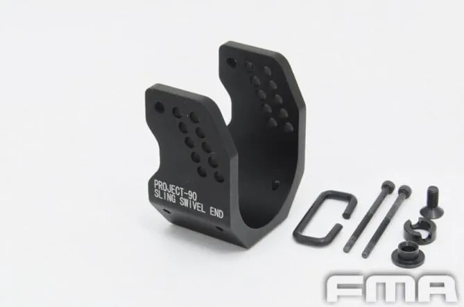 FMA Sling Hook / Mount Black for P90