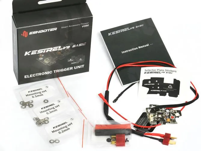Kestrel V2 ETU BASIC - Rear Wired (Eshooter)
