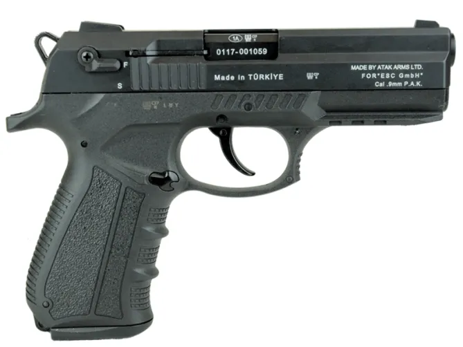 Zoraki 2918 Black 9mm P.A.K  Gas-Signal