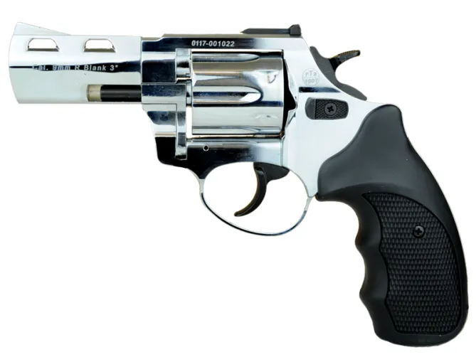 Zoraki R2 3" Chrom 9mm R. Gas - Signal