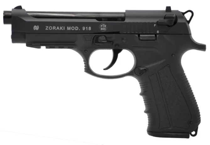Zoraki 918 9mm P.A.K SRS Black