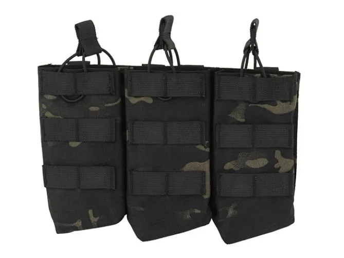 Open Top Triple 7.62x39 AK Mag Pouch - MB