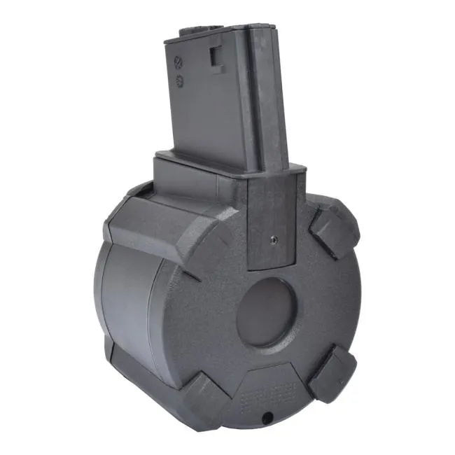 A&K 1200 Rds Electric Drum Mag works for M4/M16 Replica