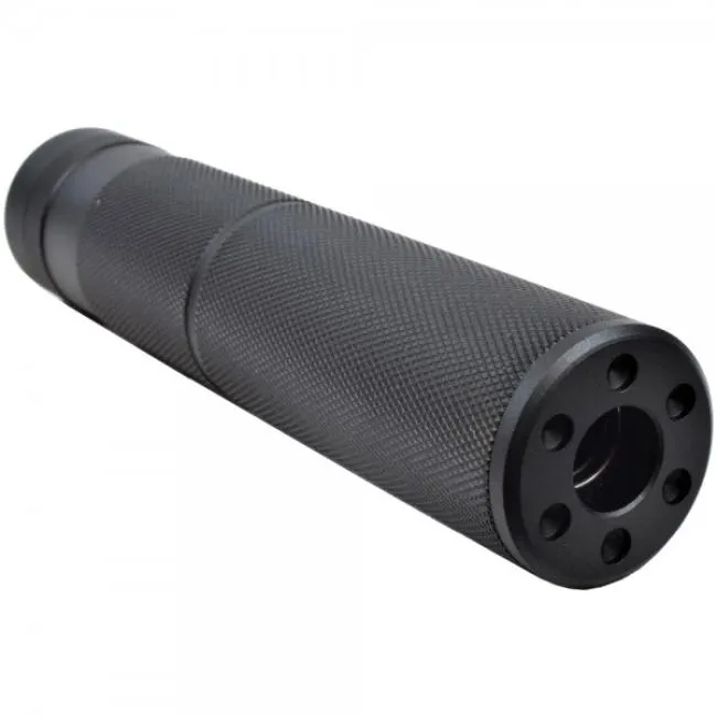 M-ETAL Silencer Black Aluminium