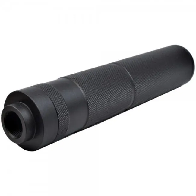 M-ETAL Silencer Black Aluminium