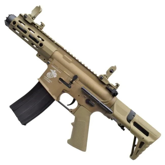 DBoys M4 CQB PDW Dark Earth AEG 0,5 Joule