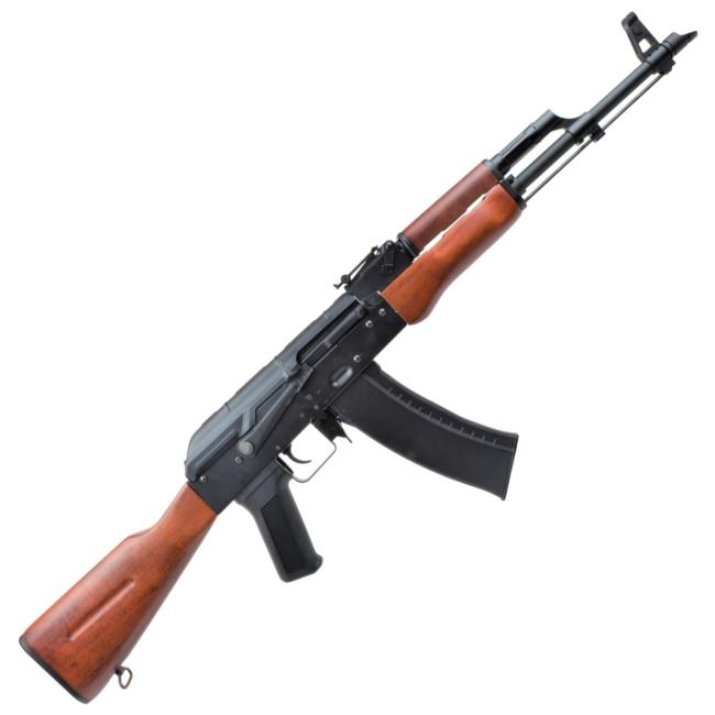 Softair.Zone AK74 Assault Rifle Black Metall Real Wood AEG 0,5 Joule