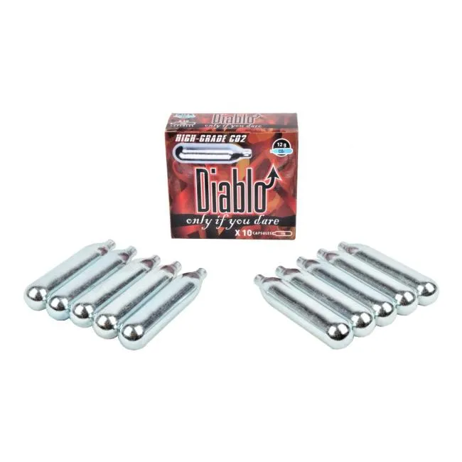DIABLO 12g CO2-Kapseln 10 Pieces