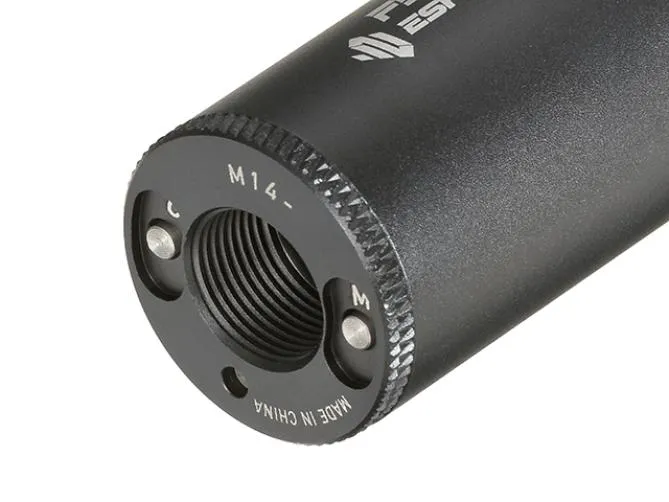 Flare M Tracer mit Muzzle-Flash Effect von Eshooter Black für Grüne & Rote-Tracer BBs