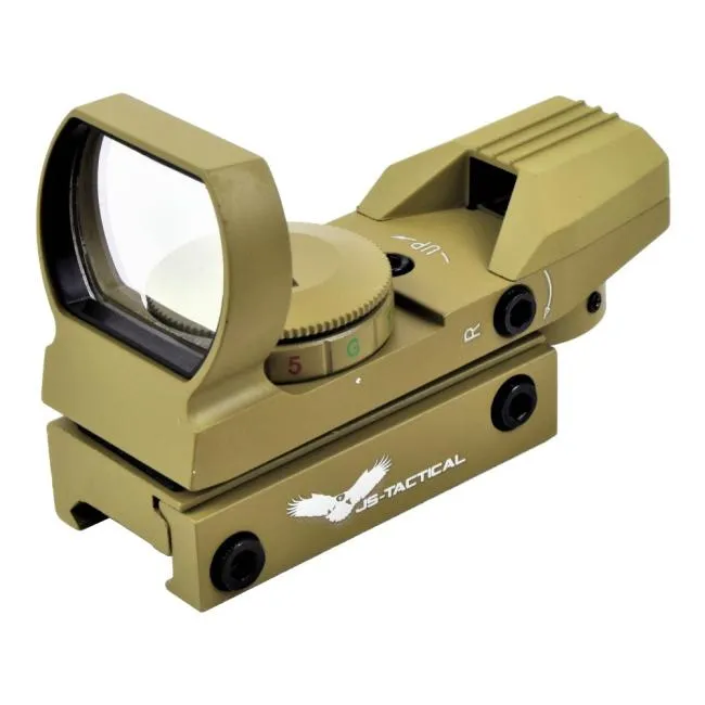 JS-TACTICAL RED DOT HOLOSIGHT TAN