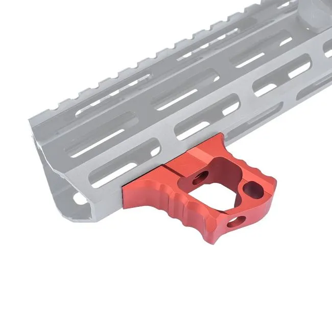Metal Hand-Stop for Keymod/M-Lok System Red