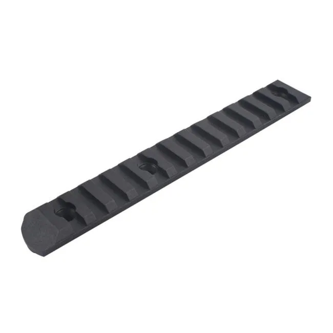 Polymer 20mm Rail Set Tan mit 6 Stück für Keymod und M-Lok