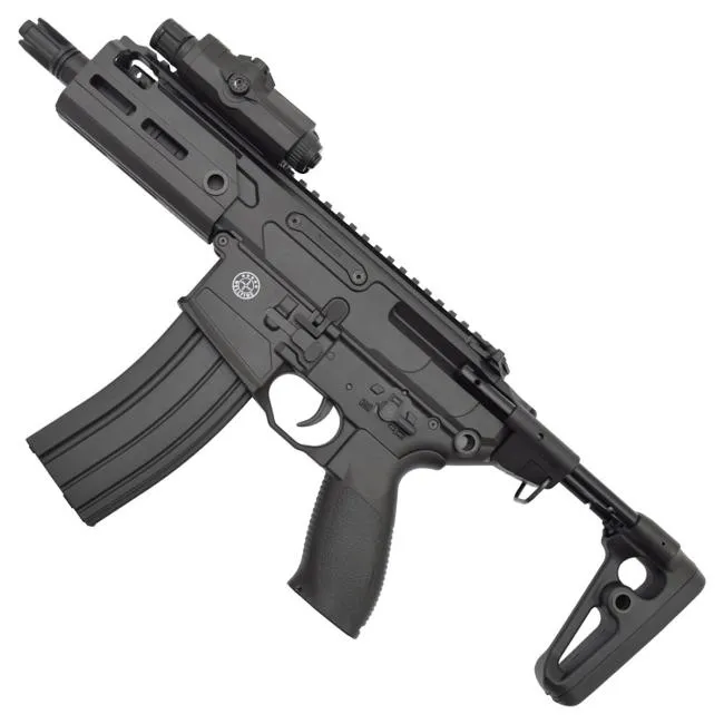 Well Pro WE10-1 SMG Black mit Batteriebox 0,5 Joule AEG