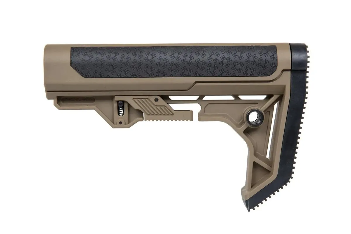 Specna Arms Light OPs Stock AR15/M4 Half-Tan