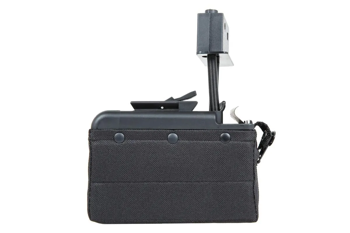 A&K elektrisches Box Mag für M249 Nachbauten Black ca. 2000 Schuss
