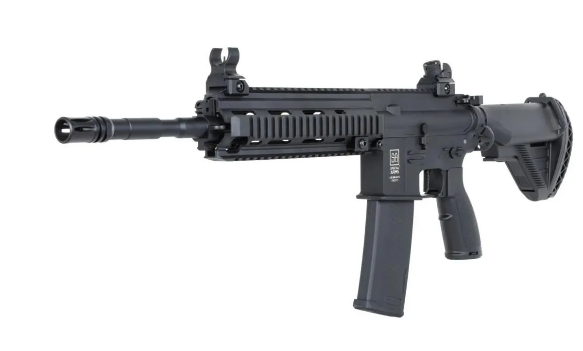 Specna Arms SA-F07 Flex Gen.2 mit HAL ETU u. Mosfet Black 0,5 Joule AEG 14J - Kopie