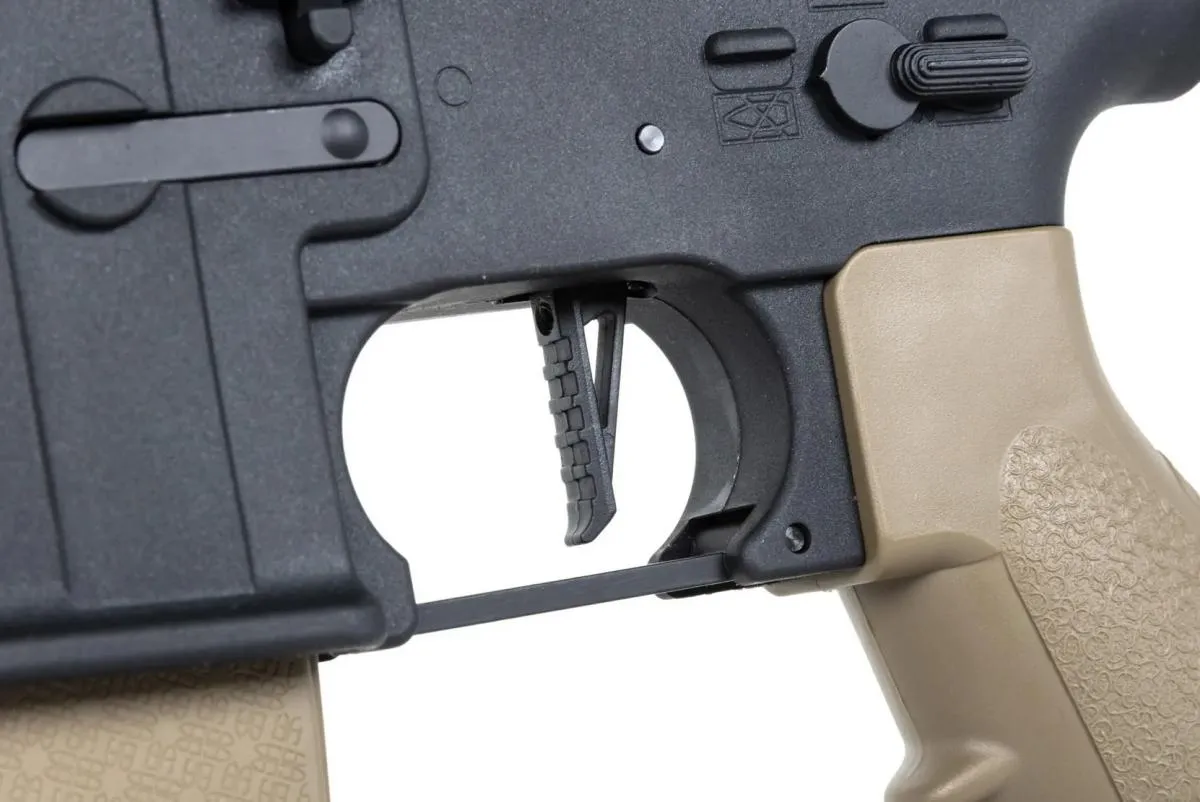 Specna Arms SA-F07 Flex Gen.2 mit HAL ETU u. Mosfet Half-Tan 0,5 Joule AEG ab 14J