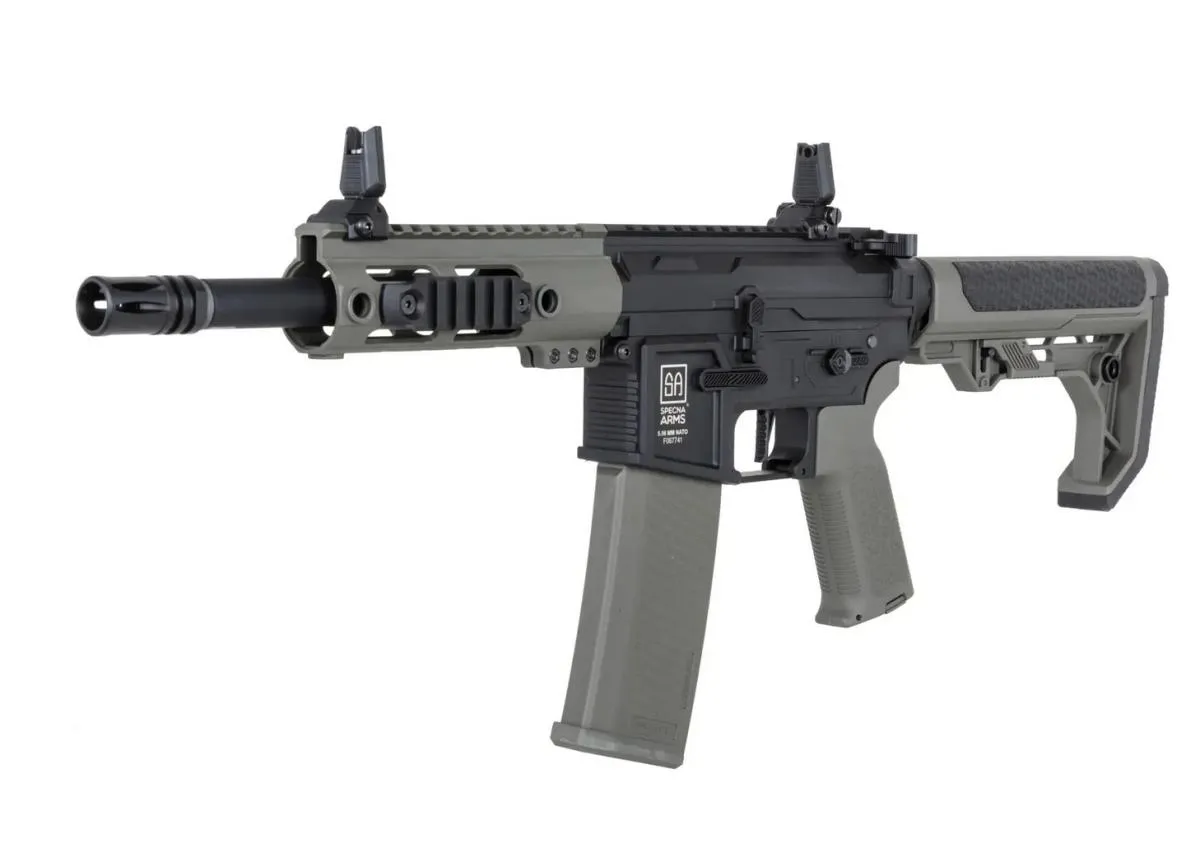 Specna Arms SA-F04 RL Flex Gen.2 BLDC with ETU u. Mosfet Half-Olive 0,5 Joule AEG
