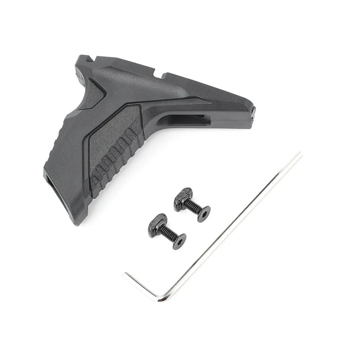 LINK ANGLED HAND STOP FOR M-LOK/KEYMOD SYSTEMS BLACK