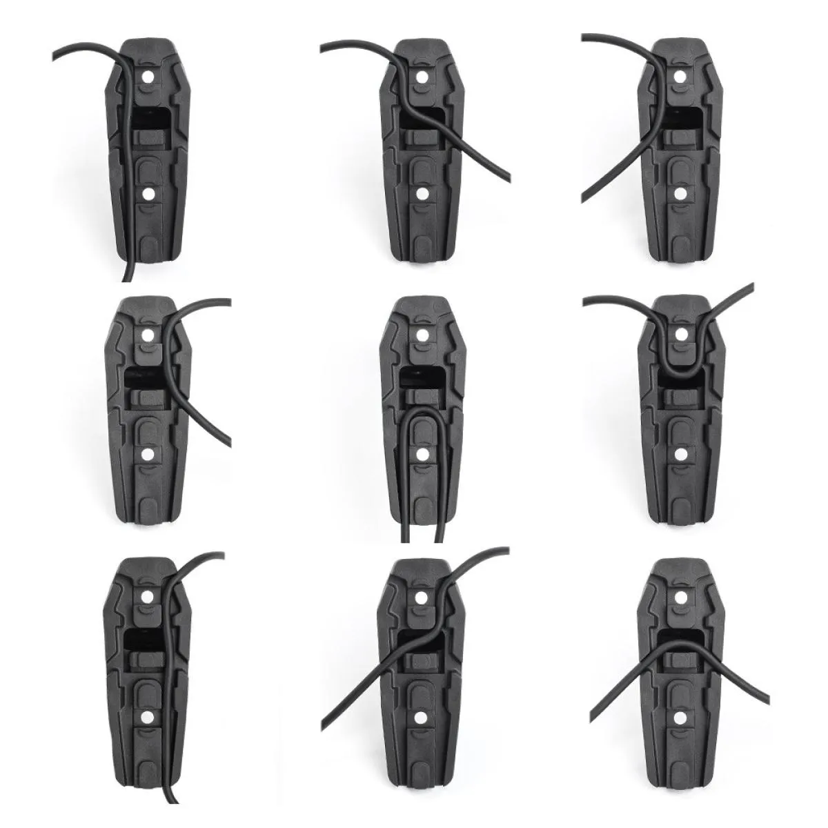 LINK ANGLED HAND STOP FOR M-LOK/KEYMOD SYSTEMS BLACK