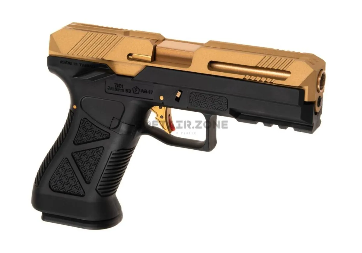 HFC AG-17 GBB BlowBack Black/Gold