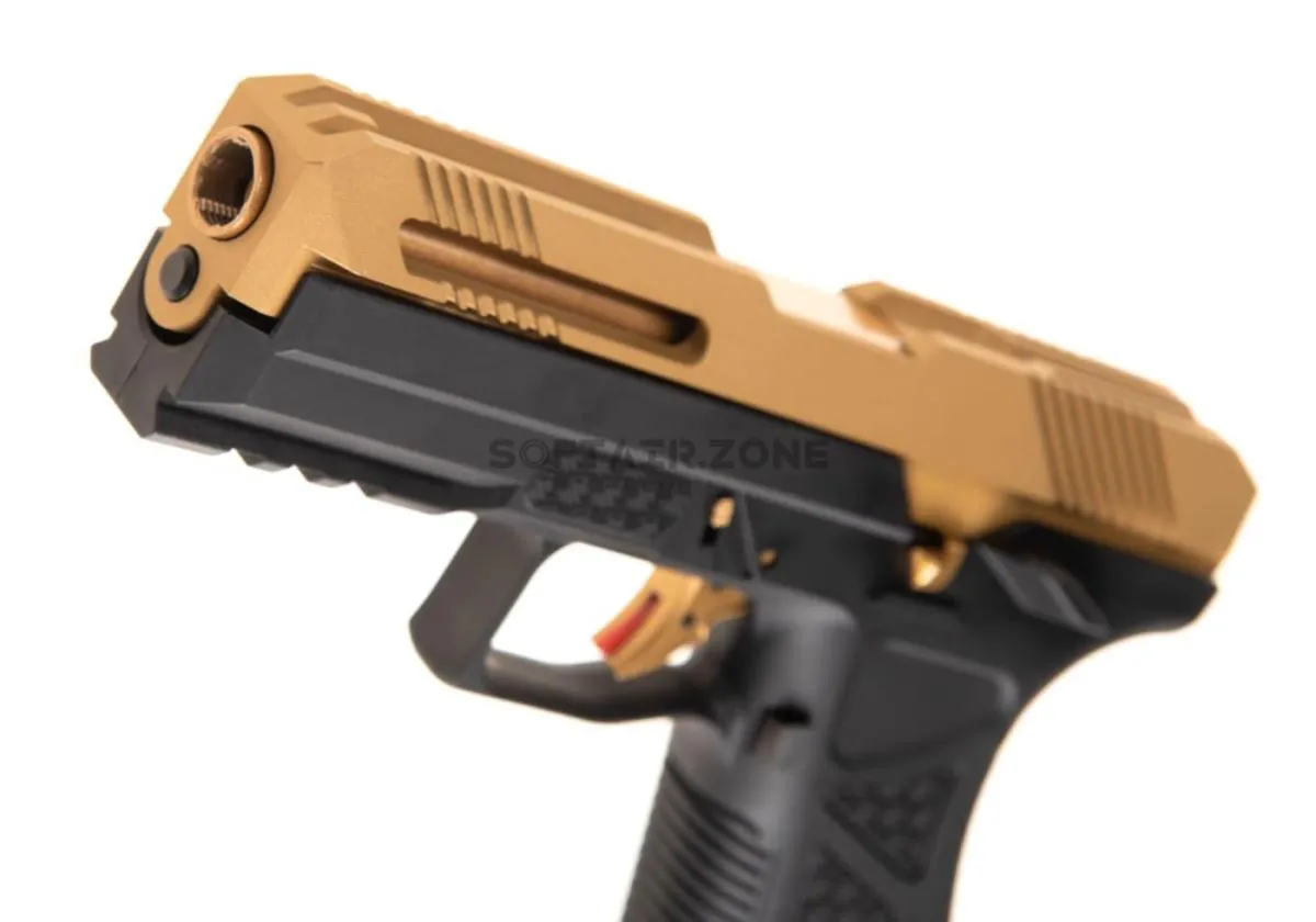HFC AG-17 GBB BlowBack Black/Gold