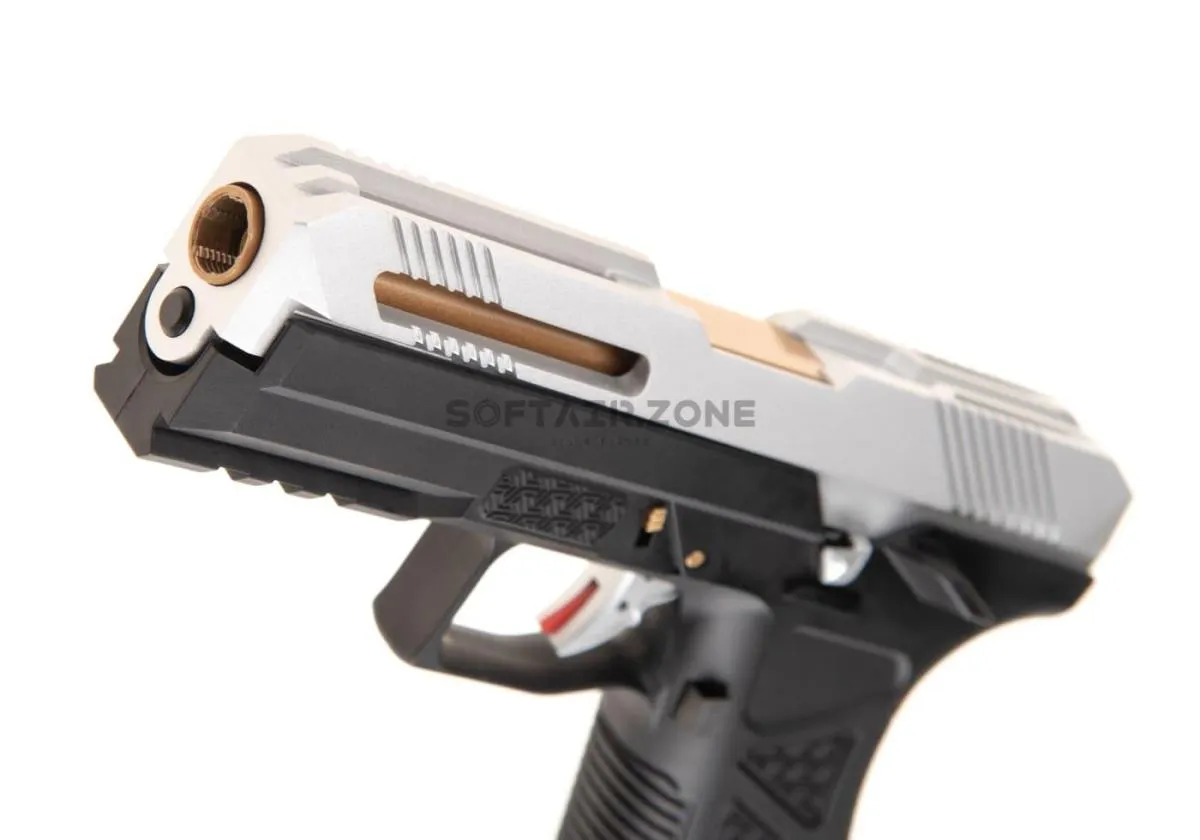 HFC AG-17 GBB BlowBack Black/Silver