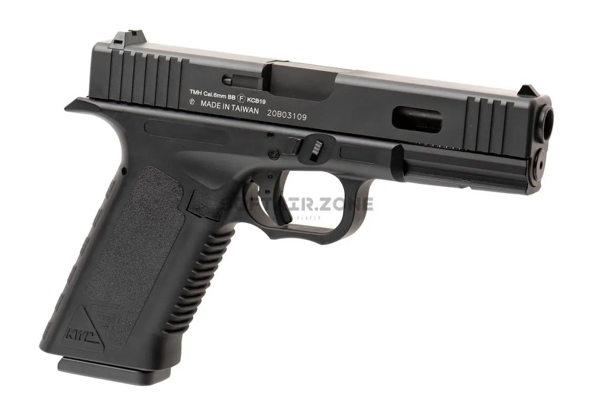KWC17 Black Barrel Version CO2 Full Metal
