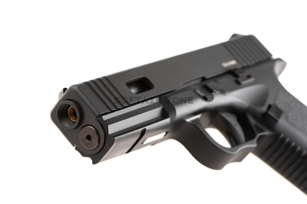KWC17 Black Barrel Version CO2 Full Metal