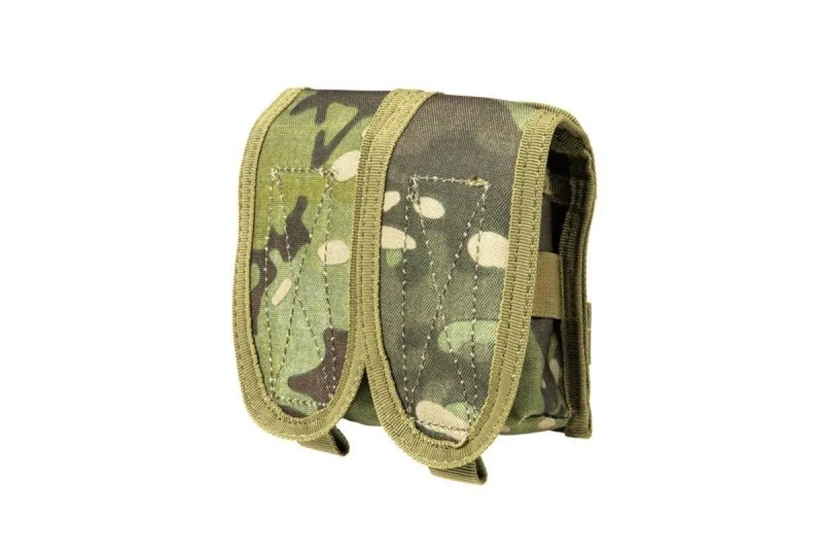 Double Grenade pouch MC Woodland