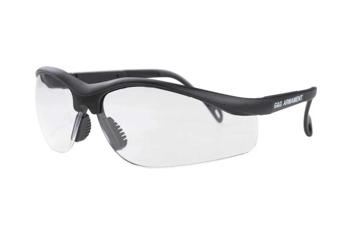 G&G Shooting Glasses Clear Schutzbrille Kunststoff