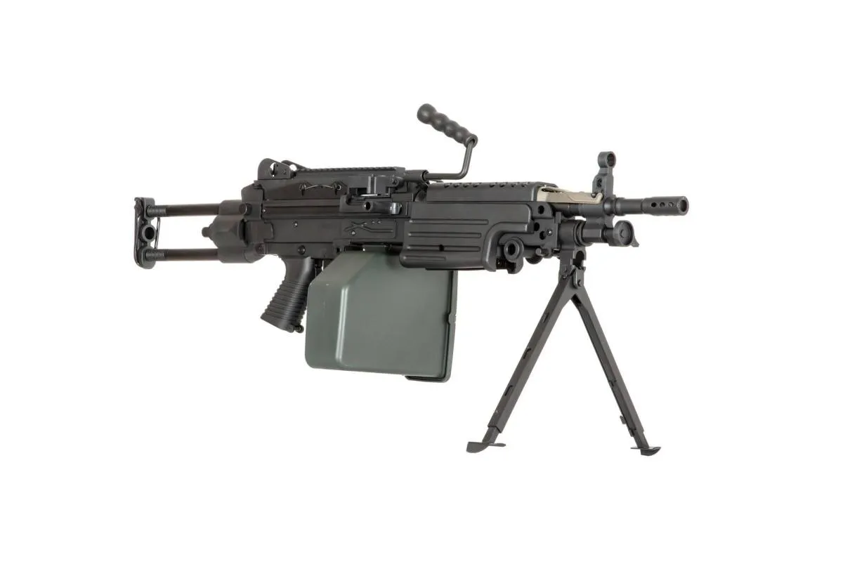 Specna Arms SA-249 Para Core Maschine Gun Black AEG 0,5 Joule