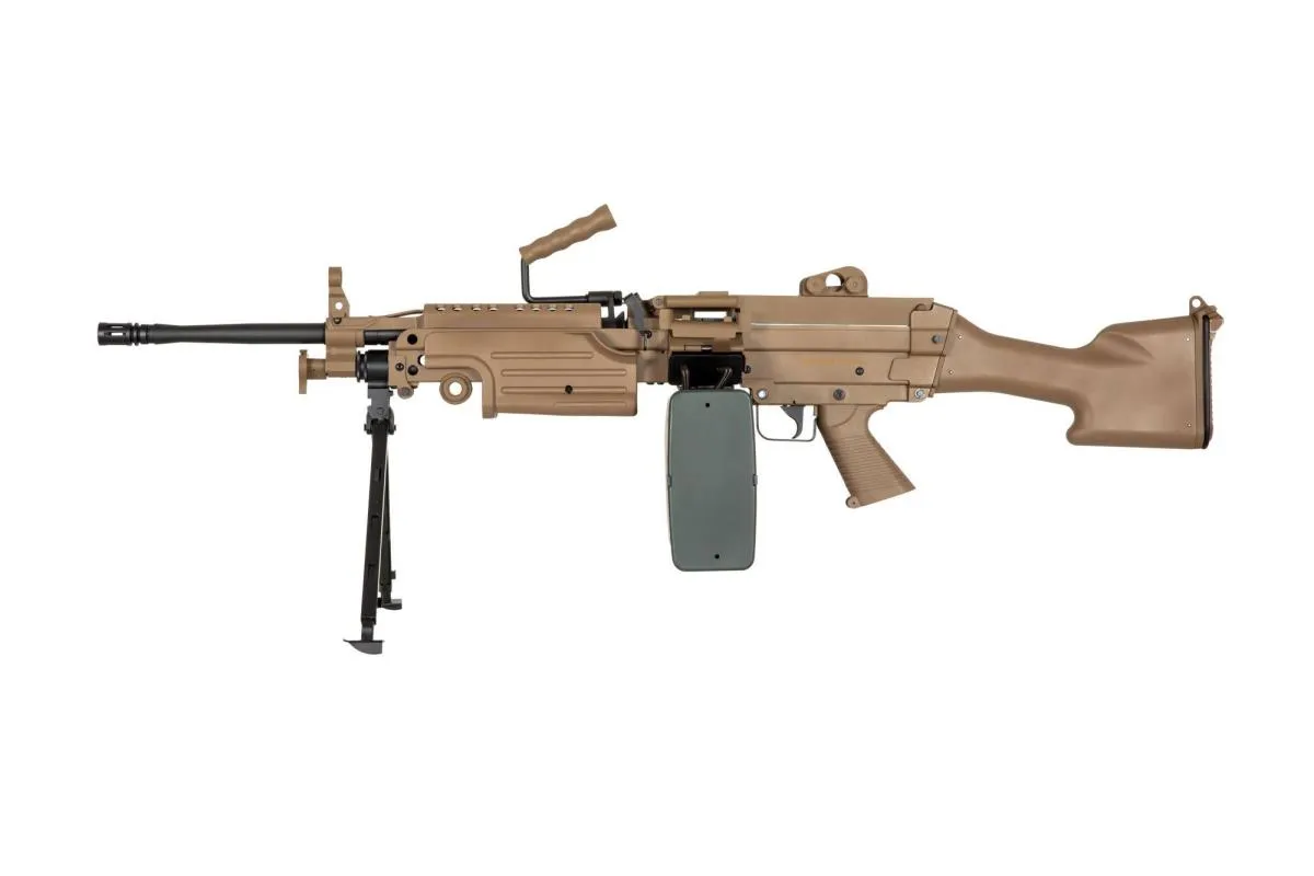 Specna Arms  SA-249 MK2 Core Maschine Gun Tan AEG 0,5 Joule