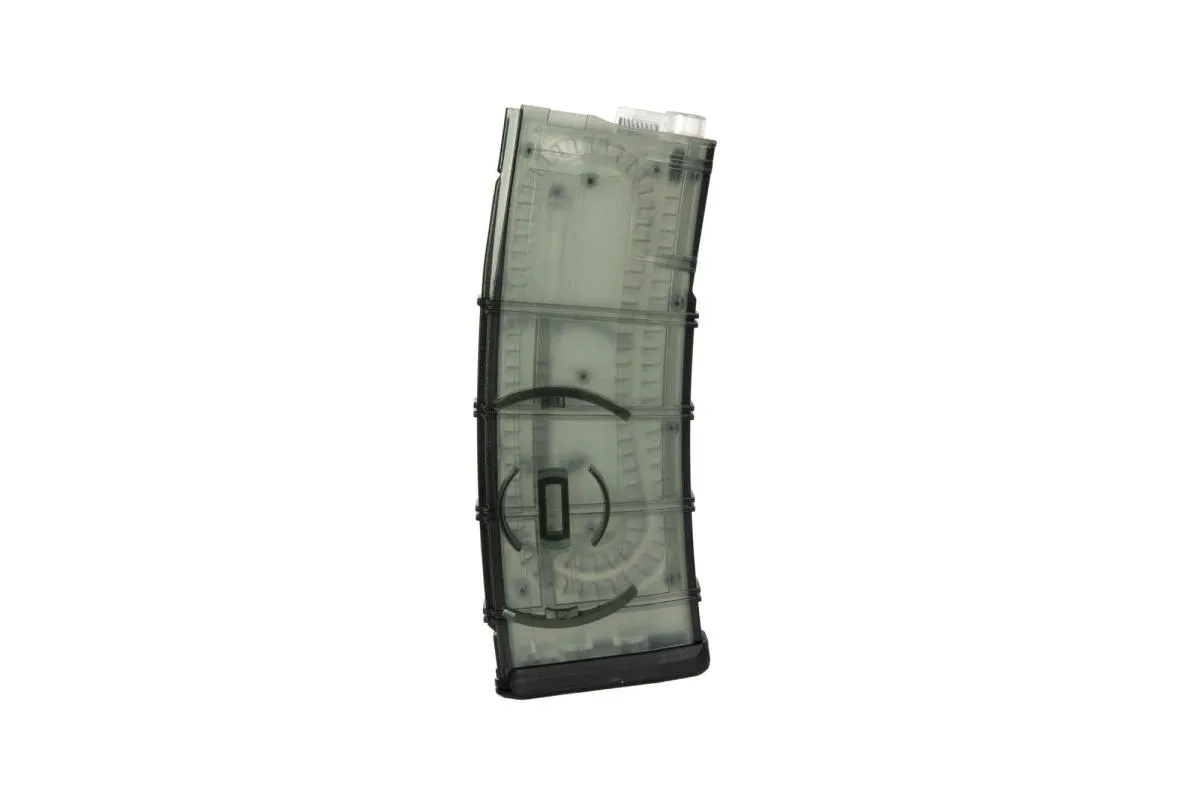 Tornado 150Rd Mid-Cap Magazin für M4/M16 Transpartent Green (Koppelbar)