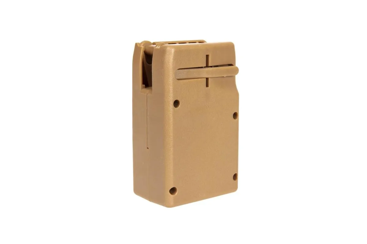 Speedloader with Crane and Container for M4/M16 Magazines - Tan