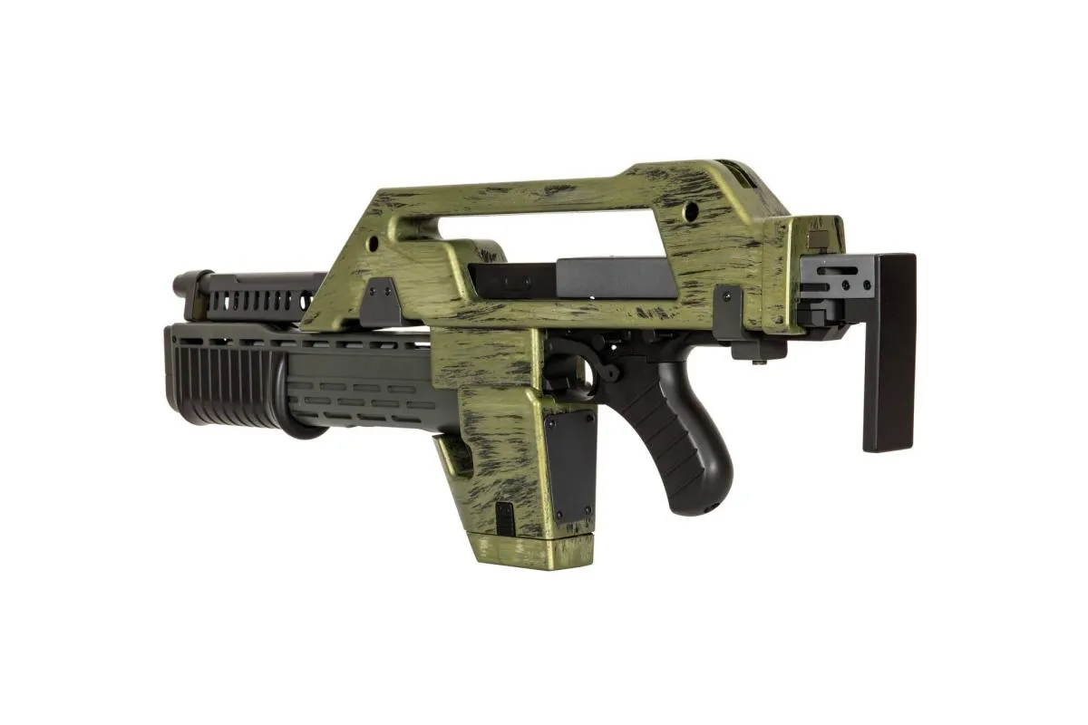 Snow Wolf M41A Pulse Rifle Black Olive Used-Look Edition AEG 0,5 Joule